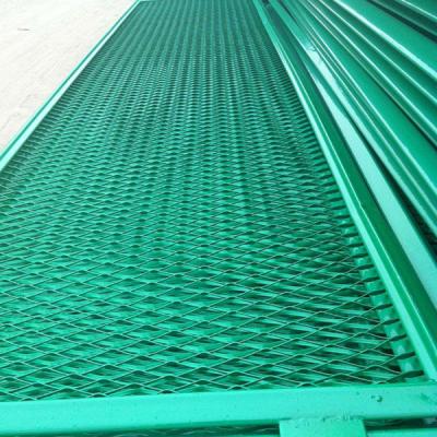 China Diamond Shaped Anti Dazzle Fence Corrosion Resistant Big Hardness Anti Glare Net for sale