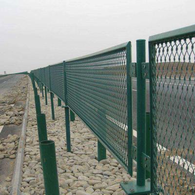 China Corrosion Resistant Anti Dazzle Fence Net  Rhombus Fence for Highway for sale