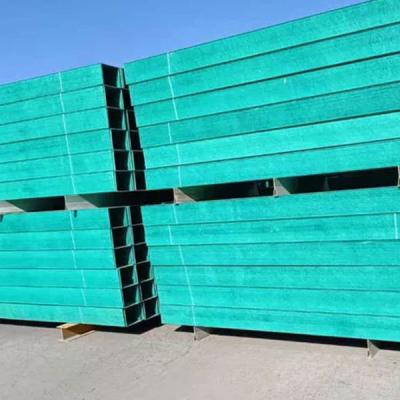 China Lightweight FRP Square Pipe Manufacturer Composite Highway Gill Net Posts for sale