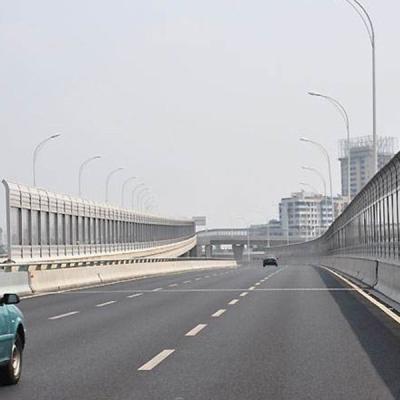 China Weather Resistant Highway Sound Barrier Walls , Noise Reduction Walls On Highways for sale