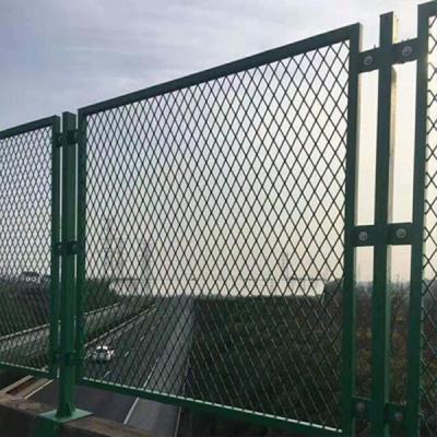 China Anti Glare Road Isolation Fence Rhombus Mesh Glass Reinforced Plastic Anti-Dazzle Net for sale