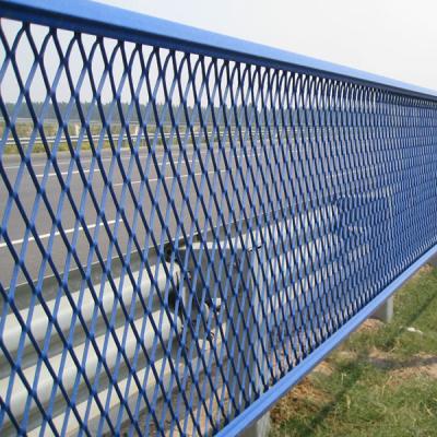 China Impregnated Green Highway FRP Anti Dazzle Netting Height Customized for sale