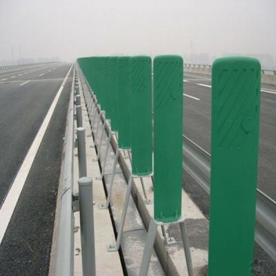 China Glass Fiber Reinforced Plastics S-Shape Anti Glare Barrier Primary Color for sale