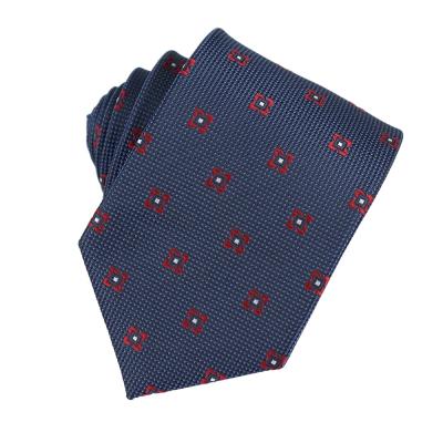 China 100% Polyester Jacquard Polyester Newest Cheap Mature Mens Business Geometric Woven Geometric Floral Factory Jacquard Ties for sale