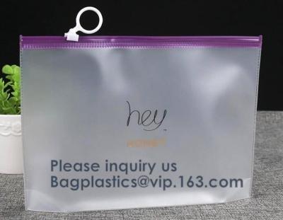 China Cosmetic Toiletry Bag Zipper Transparent EVA Travel Makeup Cosmetic Pouch PVC EVA Packing Slider Zipper Bags Cooler Fabr for sale