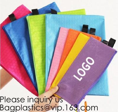 China Linen Students Stationery Pouch Zipper Bag For Pen Polyester School Pencil Bag Pen Case,Stationery Pouch Bag Case Cosmet for sale