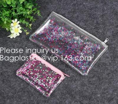 China Daily Used Products Packaging Eva Zipper School Bag,Eco-Friendly Soft Plastic Frosted Cosmetic EVA Zipper Bags, Bagease for sale