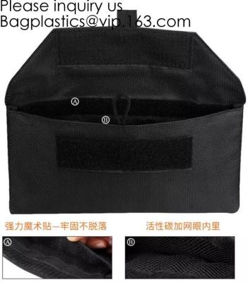 China Fireproof Document Bag Silicone Coated Fire Resistant Money Bag Fireproof Safe Storage Bag,Cash Bag,Money bag, security for sale