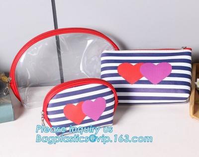 China toiletry kits pvc zipper pouch makeup bag cosmetic travel organizer, Travelling Fashion Clear PVC Cosmetic Bag, clutch for sale