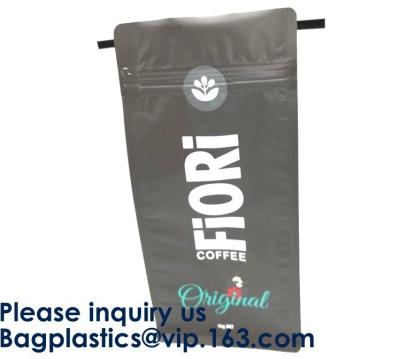 China Food Industrial Use And Moisture Proof Feature Resealable Zipper Kraft Paper Food Packaging Bags Doypack Pouch bags for sale