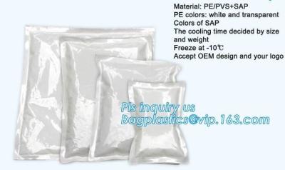 China Cooling Gel Ice Pack Cold Pack Freezer Pack, Outdoor convenient cooling Instant cold cooler bag ice pack, cooler bag kee for sale