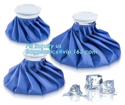 China Ice Bag Packs - Set of 3 Hot & Cold Reusable Ice Bags Size 6, 9 and 11 inch - No Leaks, No Drips, non-toxic plastic cool for sale