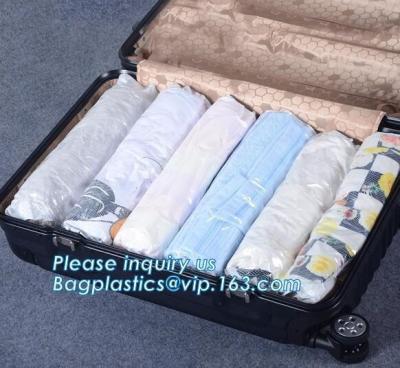 China vacuum quilt packing bags, flat vacuum seal space saver bags, compression caky vacuum travel bag, bagplastics, bagease for sale