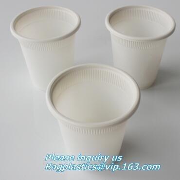 China Pulp disc pulp bowl straw pulp lunch box pulp cup pulp tray pulp container dinner plate biological degradation disposabl for sale