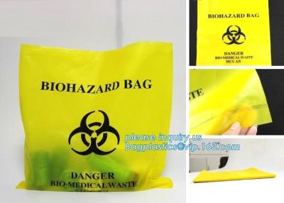 China specimen transport poly bag, lab sample packing bags, Pathology Specimen Bag, autoclave bags, Biohazard waste disposal b for sale