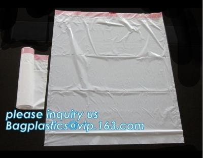 China Hdpe/ldpe Drawstring Type Biohazard Waste Garbage Bag, drawstring biohazard garbage waste bag, BAGPLASTICS, BAGEASE PAC for sale