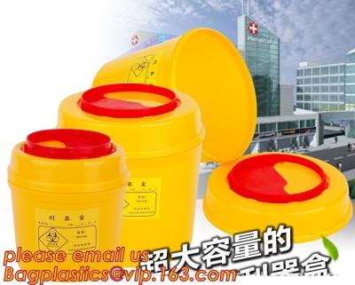 China hospital dust bin, bio medical waste bin, plastic medical containers, Collection of small glass medical products, variou for sale