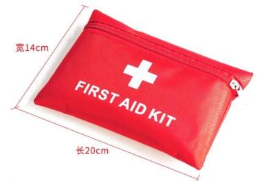 China Emergency care portable durable quality eva waterproof first aid kit bag, Emergency rescue red cross outdoor survival ge for sale