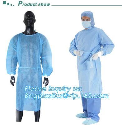 China Sterile blister packing for SMS/PP surgeon Gown,  Protective Sterile Hospital Disposable Medical, Nonwoven Medical Clot for sale