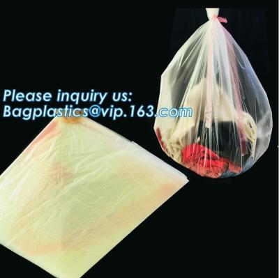 China PVA Water Soluble Laundry Bag Infectious Waste Plastic Biodegradable bags, hot water soluble laundry bag, bagease, pac for sale