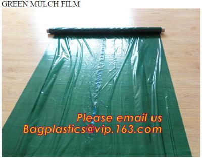 China Good quality plastic mulch/Greenhouse packaging mulch jumbo rolling agriculture black plastic film for sale