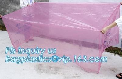 China Square Bottom 4mil Clear Pallet Cover, square bottom bag on roll pallet cover bag, Polyester Pallet Cover Bags, Pallet T for sale