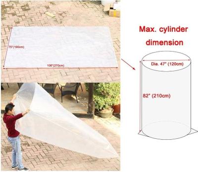 China Jumbo Bulk Heavy Duty Jumbo Polyethylene Bag,FIBC PACK Lining, Furniture Cover Moving Protection Long Term Storage Pack for sale