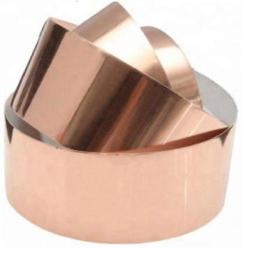 China Adhesive Backed Copper Foil Tape Electrically Conductive for glass/EMIElectrically Conductive Copper Foil Tape bagease for sale