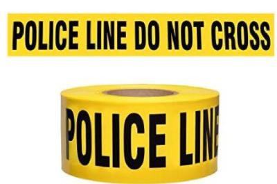 China Caution Warning Tape with Printing,static sensitive area use caution tape,PE Warning Caution Tape,striped caution tape c for sale