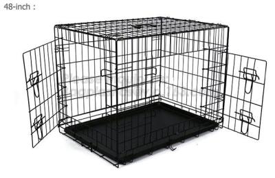 China Wholesale Heavy Duty Custom Made Large Animal Pet Dog Cage ( stainless steel, metal, aluminum, iron,galvanized steel ) for sale