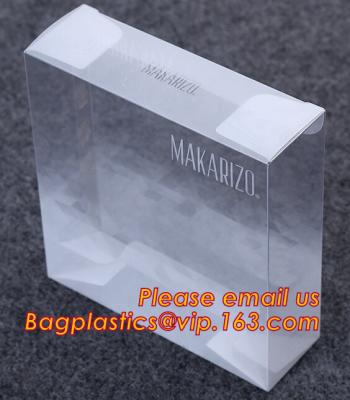 China transparent plastic box, High quality custom design logo printing clear plastic box wholsale,plastic packaging box,pet for sale