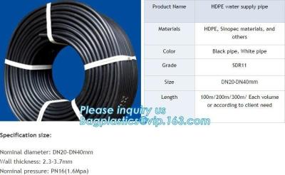 China HDPE Pipe Buried PE Pipe for Fuel Gas Station 63mm,pipe and fittings,PN6/PN8/PN10/PN12 HDPE Pipes 90mm for Water and Irr for sale