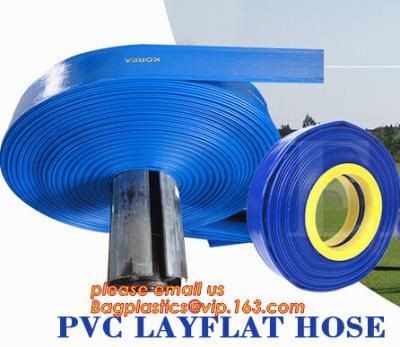 China PVC farm irrigation agricultural Water Layflat Hose Agriculture Pump Industry Irrigation for sale