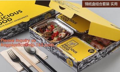 China Aluminium foil food container 32x26x6.5cm 1/2 steamtable deep pan rec32267f with foil lid or plastic dome lid  BAGEASE B for sale