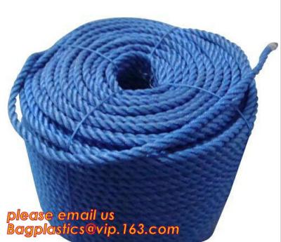 China PP Twisted Split Film Rope, cheap and quality 3 inch polypropylene marine rope, polypropylene rope, PET+PP rope for sale