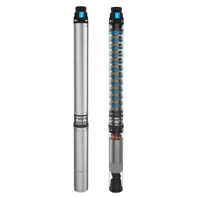 China 3.5ST 2m3/h 220V Submersible High Pressure Deep Good Submersible Water Pump for sale