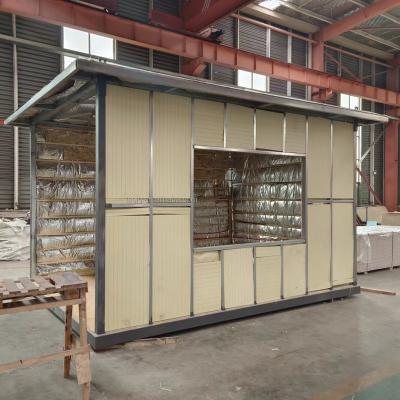 China Heat Resistant Ready Made Garment ISO Prefab TCGG Villa Housing China Steel Prefab Housing Prefab House for sale