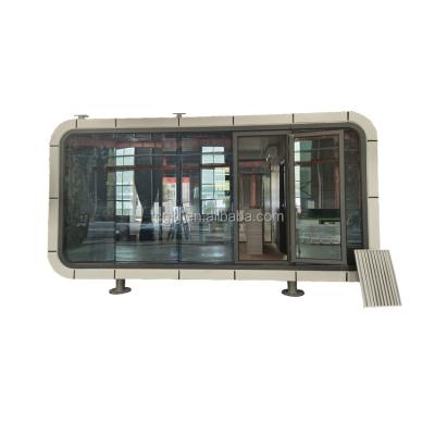 China Modern Folding House 20ft Mobile Prefab Container Collapsible House Prefab Portable Tiny Folding Container House for sale