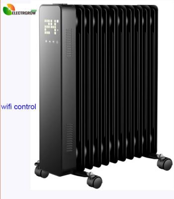 China Adjust Thermostatic Controller Oil Filled Radiator Heater With WIFI Control for sale