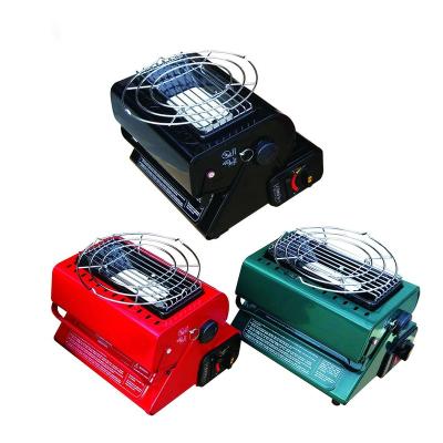 China Stored 2 in 1 cooking and camping heater butane gas heater stove for sale