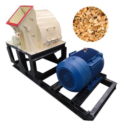 China Waste Wood Shredder High Efficiency Strong Grinding Machine Tree Branch Mushroom Wood Crusher Diesel High Capacity Wood Chipper Equipment for sale