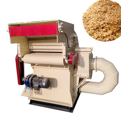 China Waste Wood Shredder Single feed port 5t/h Multifunction Wood Crusher Chipper Log Grinding Machine Sawdust Shaving Making Machine For Sale for sale