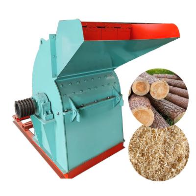 China Easy Opperation 500kg/h Wood Chipper Shredder Chips Making Machine Mini wood chipper for sale