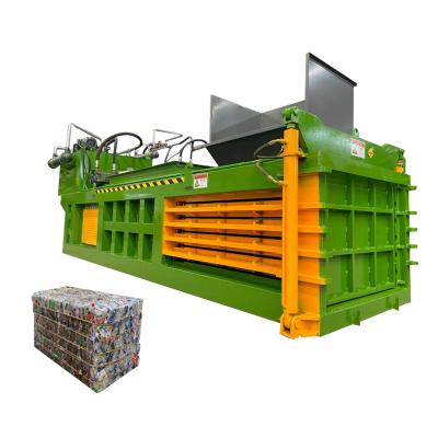 China Machinery & Hardware Cardboard Hydraulic Baler Machine Horizontal Baling Press Machine Plastic Horizontal Waste Straw Baler for sale