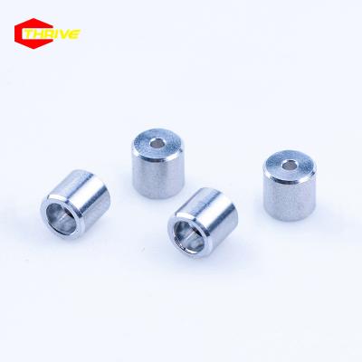 China Automatic Aluminum Lathe Parts Precision Nuts Cold Forming Automobile And Motorcycle Spare Parts Steel Bushing for sale