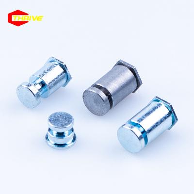 China General Industry Tapping Screws Threaded Column Nuts Automatic Lathe Parts Galvanized Blind Hole Pressure Riveting Nut for sale