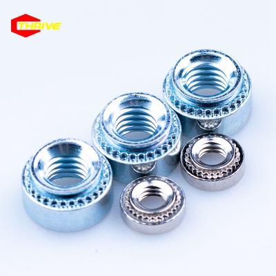 China Heavy Industry Stainless Steel S SS CLS CLSS PS Fasteners Self Hooking Nuts 2#-56 4#-40 6#-32 8#-32 8#-24 10#-32 10 #-24 for sale