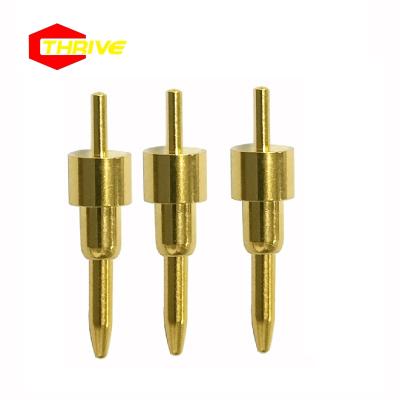 China Consumer Electronics Height 31.9mm Diameter 1.2mm Connector Spring Loaded Single Head Pogo Pin for sale