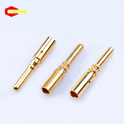 China Auto / Drone / PC Machining Parts / Cooling CNC Accessory Fastener Mold Turning Parts CNC Milling Brass Metal Connect Pogo Pin for sale