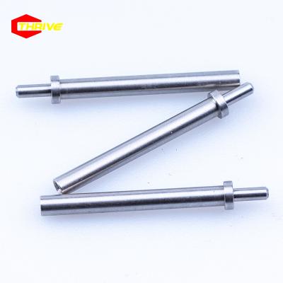 China Precision CNC Aluminum Parts Blind Terminal 1.0 Pin Thimble Metal Copper Pin Bolt Stainless Steel Rivet Contact Terminals for sale